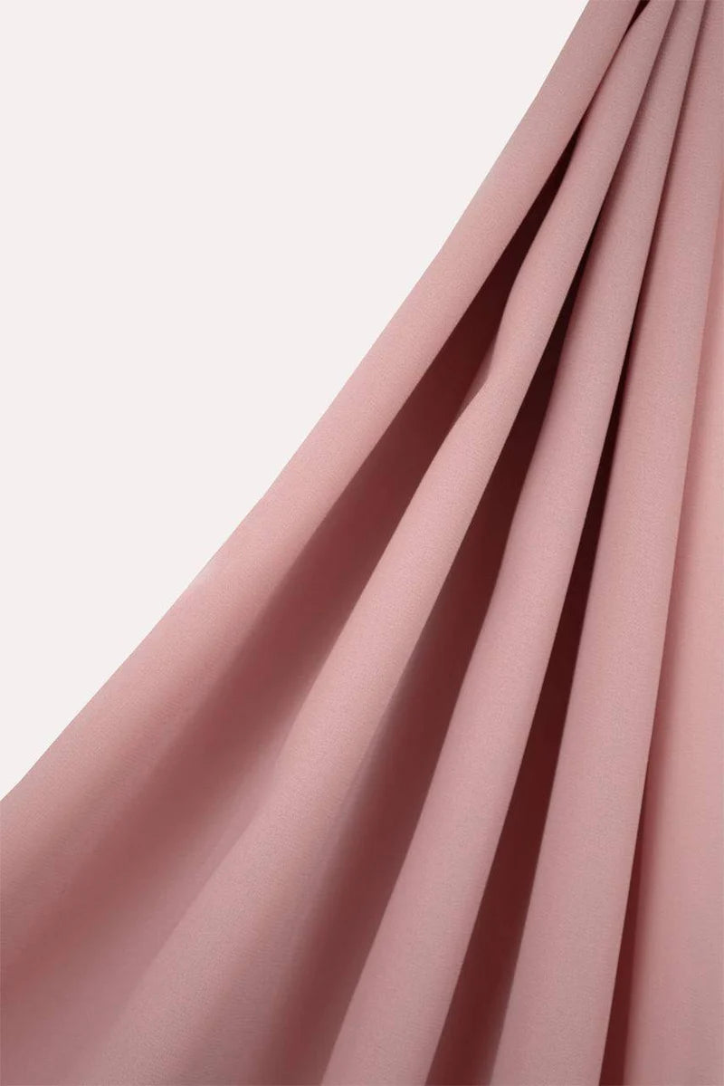 Hijab en Chiffon Premium – Powder Pink