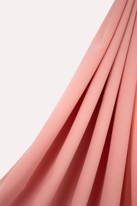 Hijab en Chiffon Premium – Salmon
