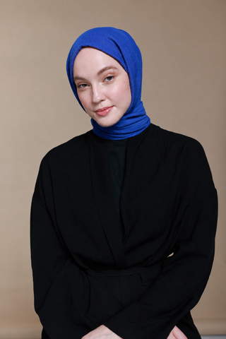 Châle Carré Cotton - Indigo