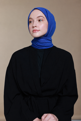 Châle Carré Cotton - Indigo