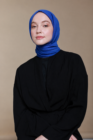 Châle Carré Cotton - Indigo