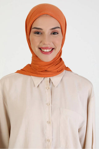 Foulard Amor - Abricot, vue 1