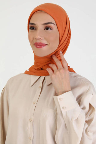 Foulard Amor - Abricot, vue 2