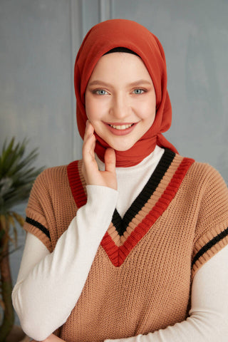 Foulard Amor - Terracotta, vue 2