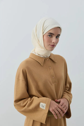 Foulard Aya - Beige — vue 2