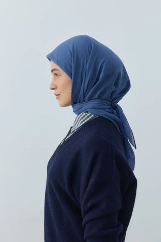 Foulard Aya - Indigo — vue 2