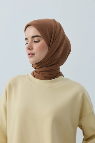 Foulard Aya - Marron — vue 2