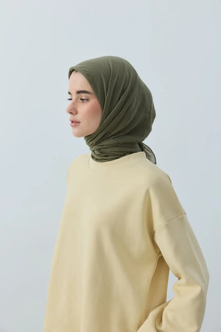 Foulard Aya - Vert Camouflage — vue 2