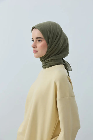 Foulard Aya - Vert Camouflage — vue 3
