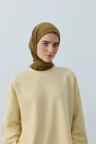 Foulard Aya - Bronze Foncé — vue 2