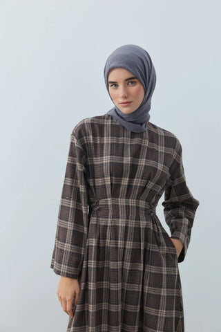 Foulard Aya - Gris Foncé — vue 1