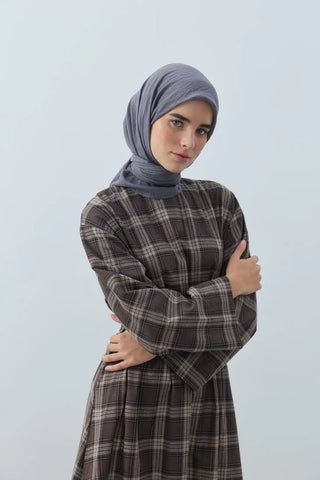 Foulard Aya - Gris Foncé — vue 2