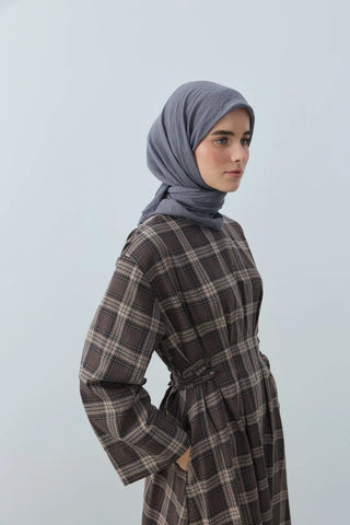 Foulard Aya - Gris Foncé — vue 3