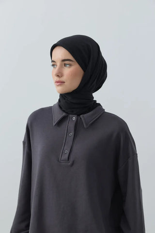 Foulard Aya - Noir — vue 2
