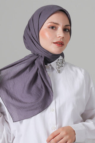 Foulard Eva Coton - Anthracite, vue 1