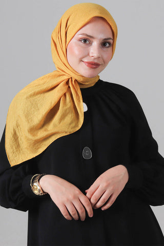 Foulard Eva Coton - Doré, vue 1