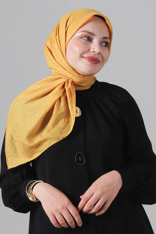 Foulard Eva Coton - Doré, vue 2