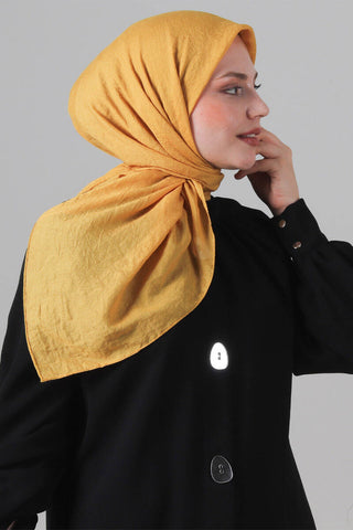 Foulard Eva Coton - Doré, vue 3