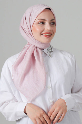Foulard Eva Coton - Lavande, vue 2