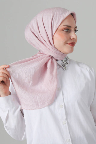 Foulard Eva Coton - Lavande, vue 3