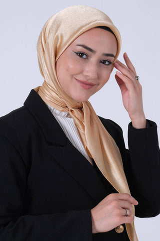 Foulard Janjan - Doré, vue 2