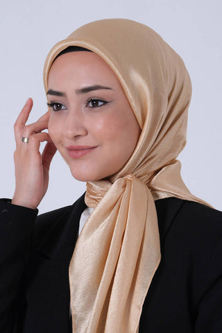 Foulard Janjan - Doré, vue 3