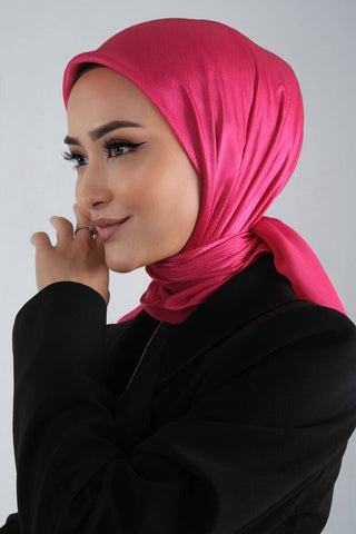 Foulard Janjan - Fuchsia, vue 1