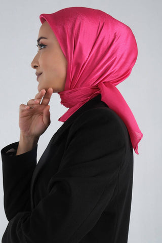 Foulard Janjan - Fuchsia, vue 2