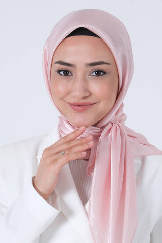 Foulard Janjan - Rose Pâle, vue 2
