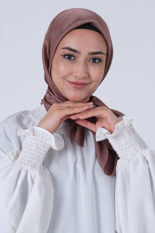 Foulard Janjan - Taupe, vue 3