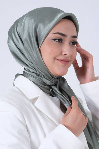 Foulard Janjan - Vert Amande, vue 2