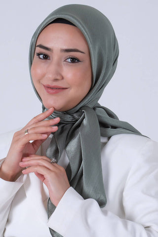 Foulard Janjan - Vert Amande, vue 3