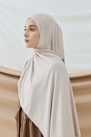 Lycra 100% Cotton - Ivoire - vue 2