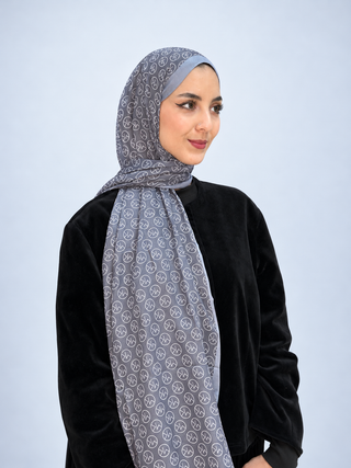 Châle Modèle MK - Gris Pink