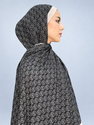 Châle Modèle MK - Noir Sable