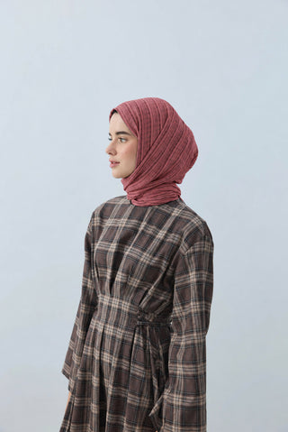 Châle Misto - Rose Terracotta - photo studio 2