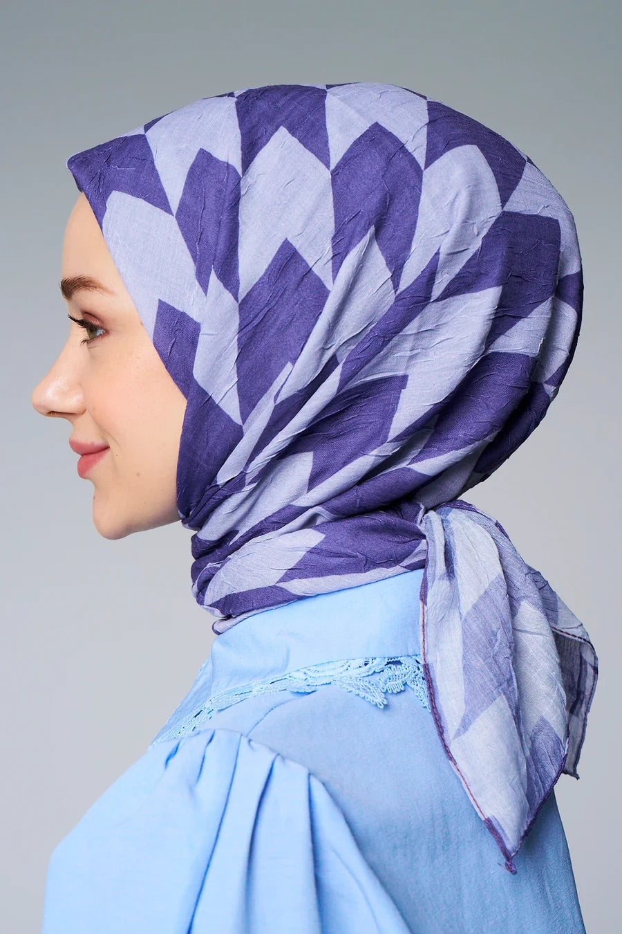 Foulard Flèche - Lilas