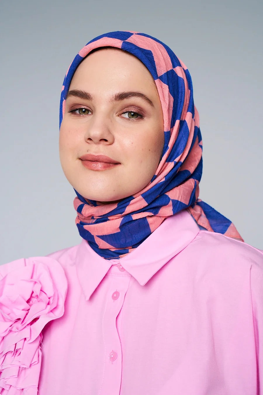 Foulard Flèche - Saumon