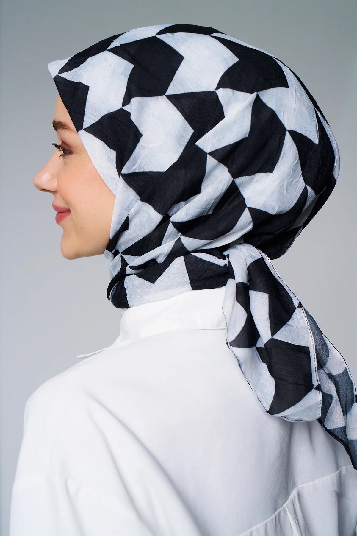 Foulard Flèche - Blanc
