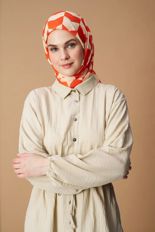 Foulard Flèche - Orange
