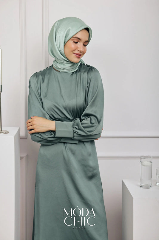 Châle Janjan - Vert D'eau