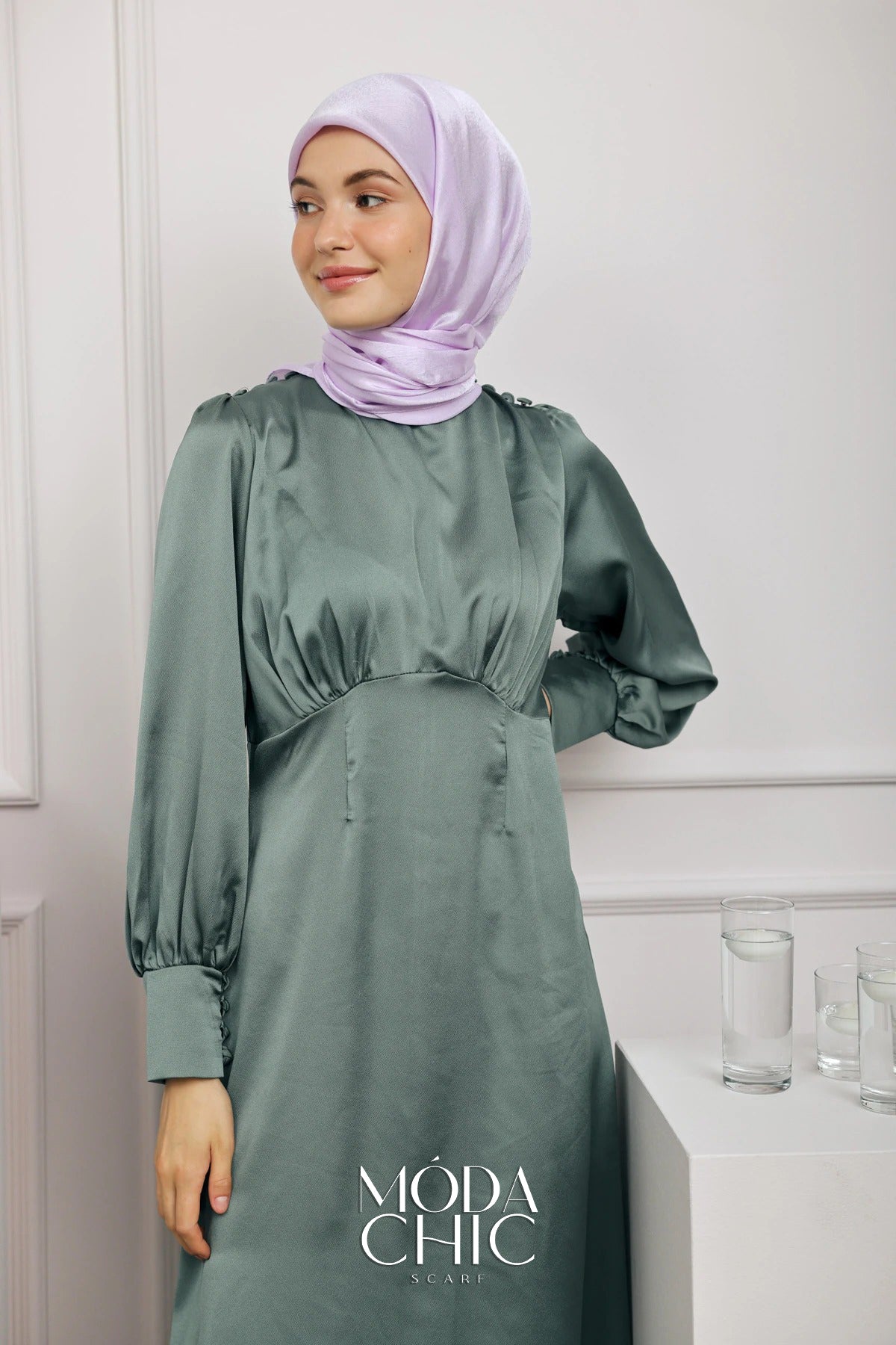 Châle Janjan - Lilas