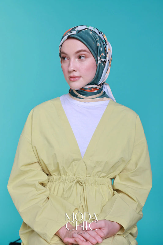 Foulard en sergé Mini coeur - Bouche de Chiots