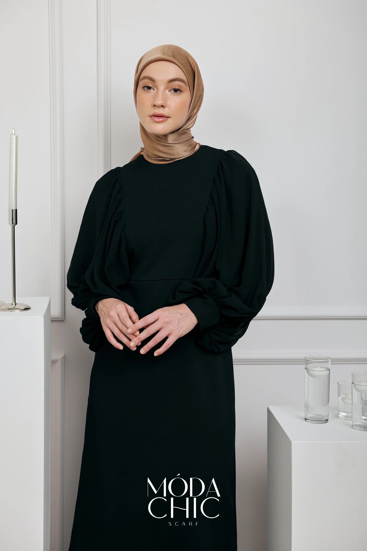 Châle Janjan - Vison