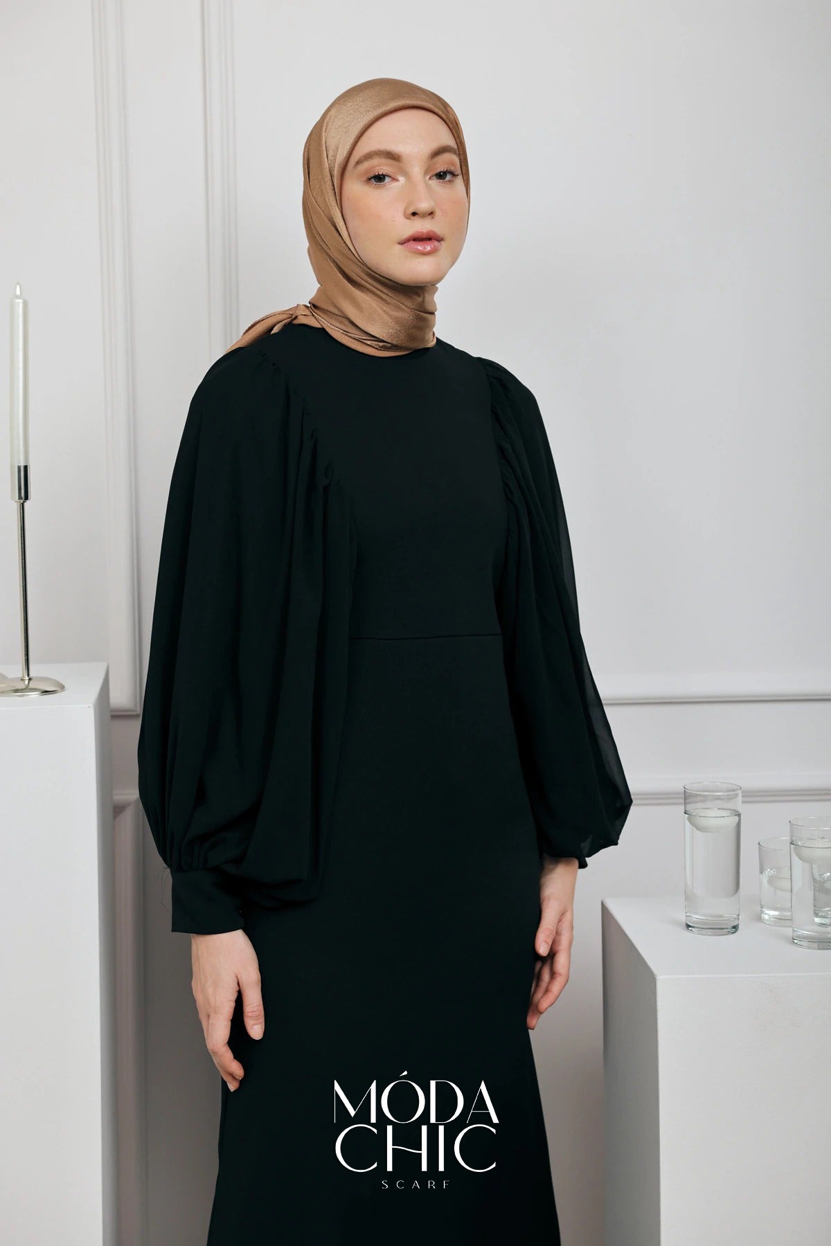 Châle Janjan - Vison