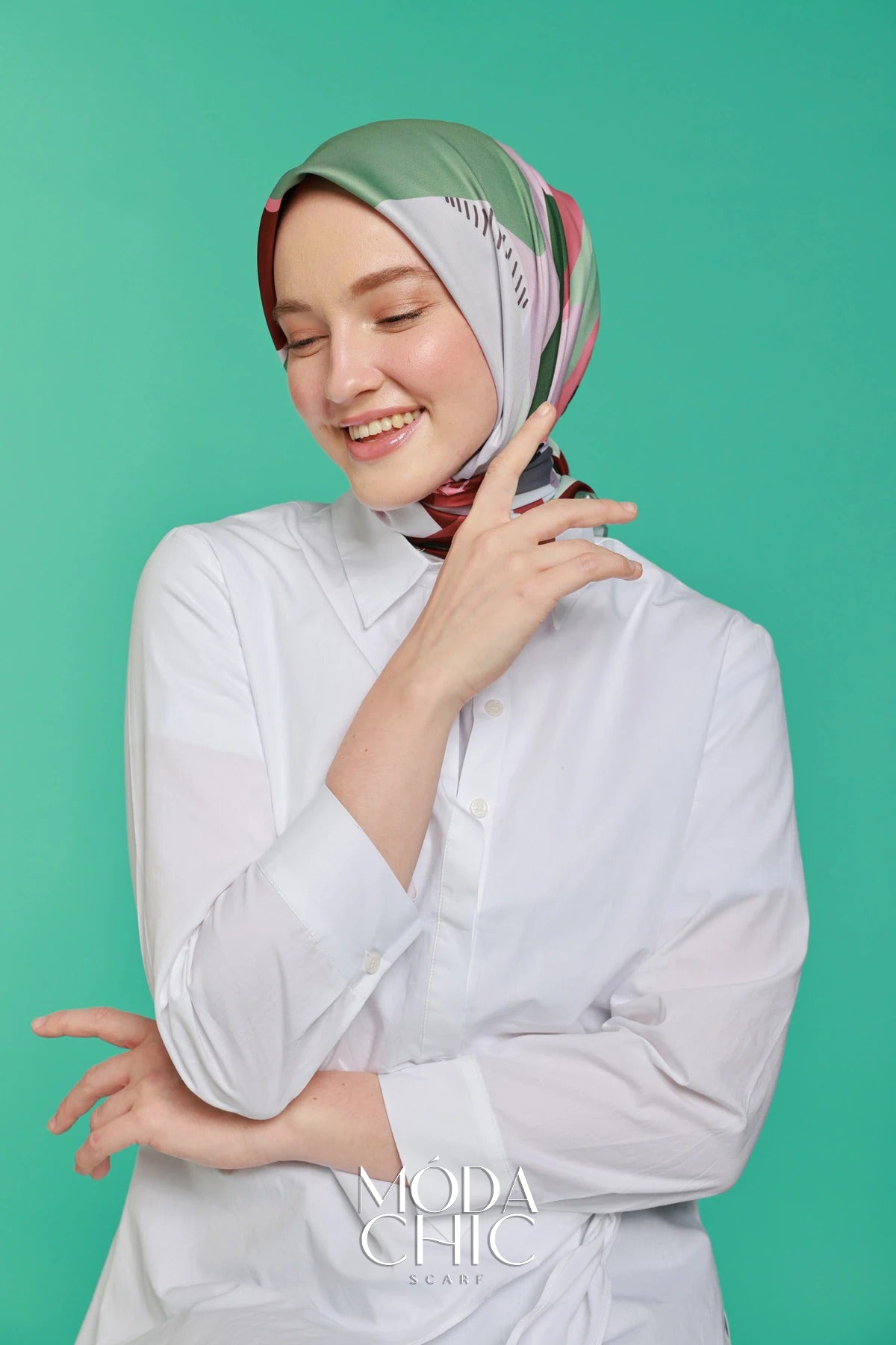 Foulard en sergé Lyla - Caglé