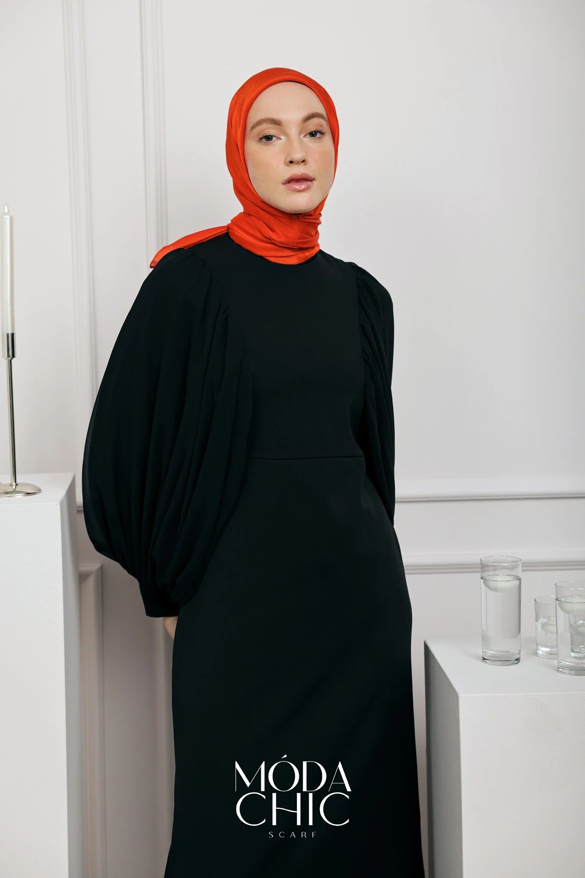 Châle Janjan - Orange