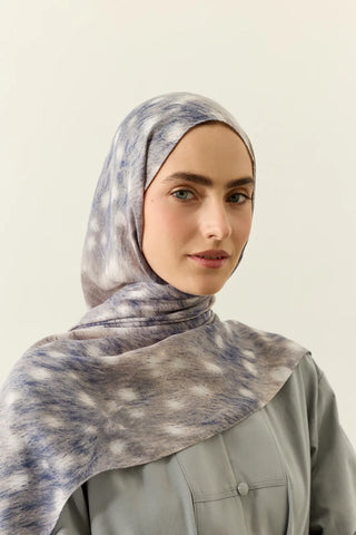 Châle Vio Light Melanj Bambi - Bleu Gris — vue 3