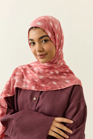 Châle Vio Light Melanj Bambi - Rose — vue 3